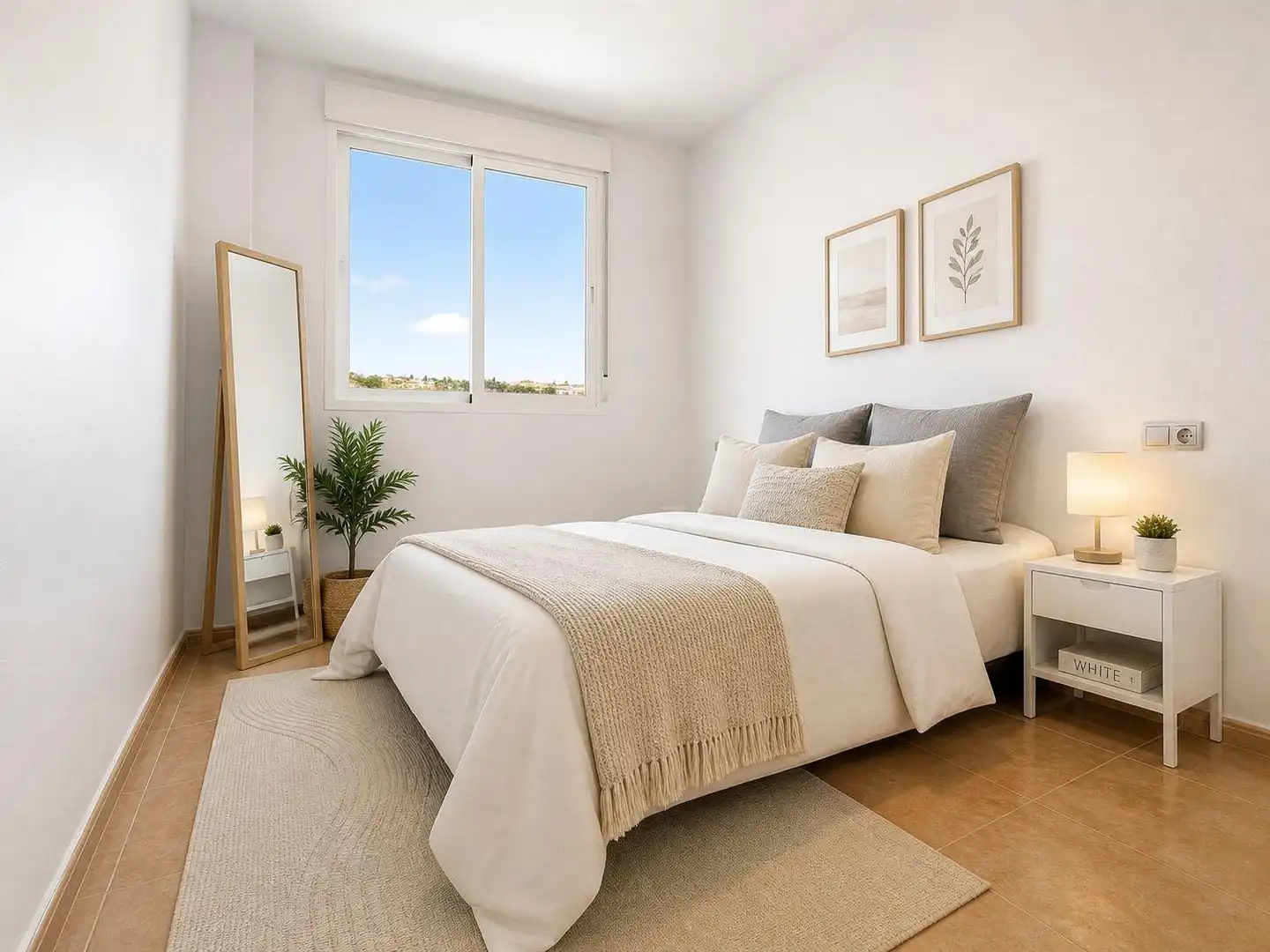 Schlafzimmer von Wohnung zum Verkauf in Ceutí mit Abstellraum und Möbliert