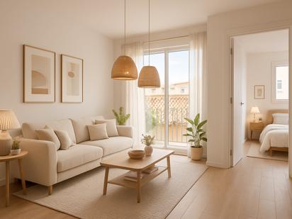 Sala d'estar de Pis en venda en Alicante / Alacant amb Aire condicionat, Terrassa i Forn