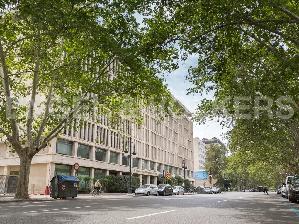 Exterior view of Flat for rent in Valencia  with Air Conditioner, Heating and Terrace