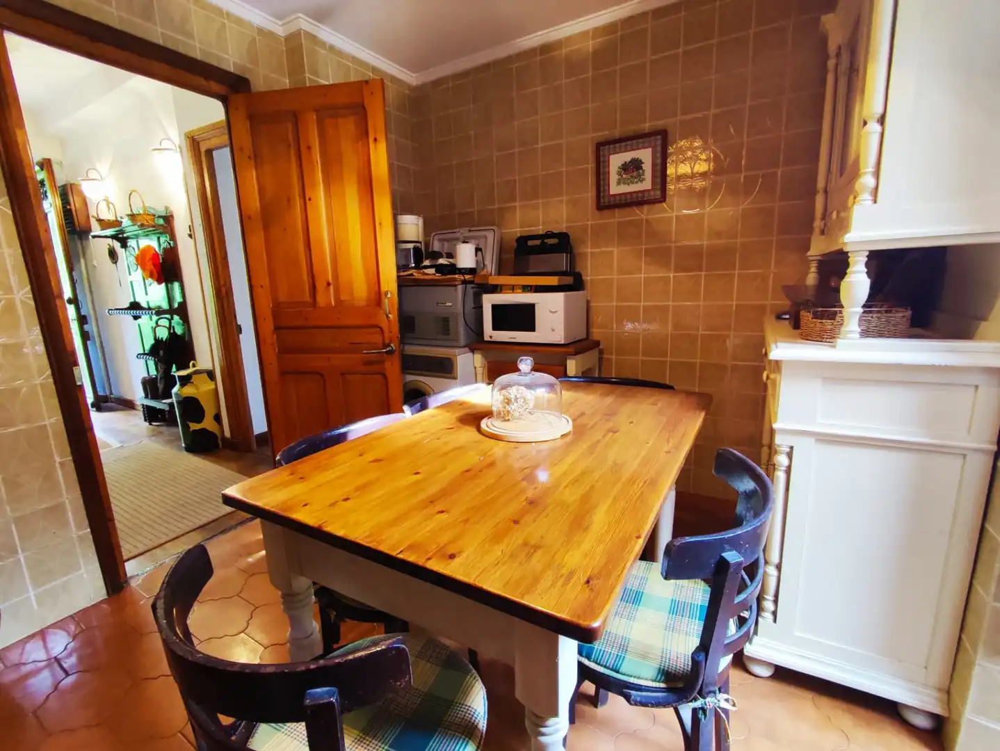 Kitchen of Houses for sale in Miera  with Private garden, Parquet flooring and Terrace