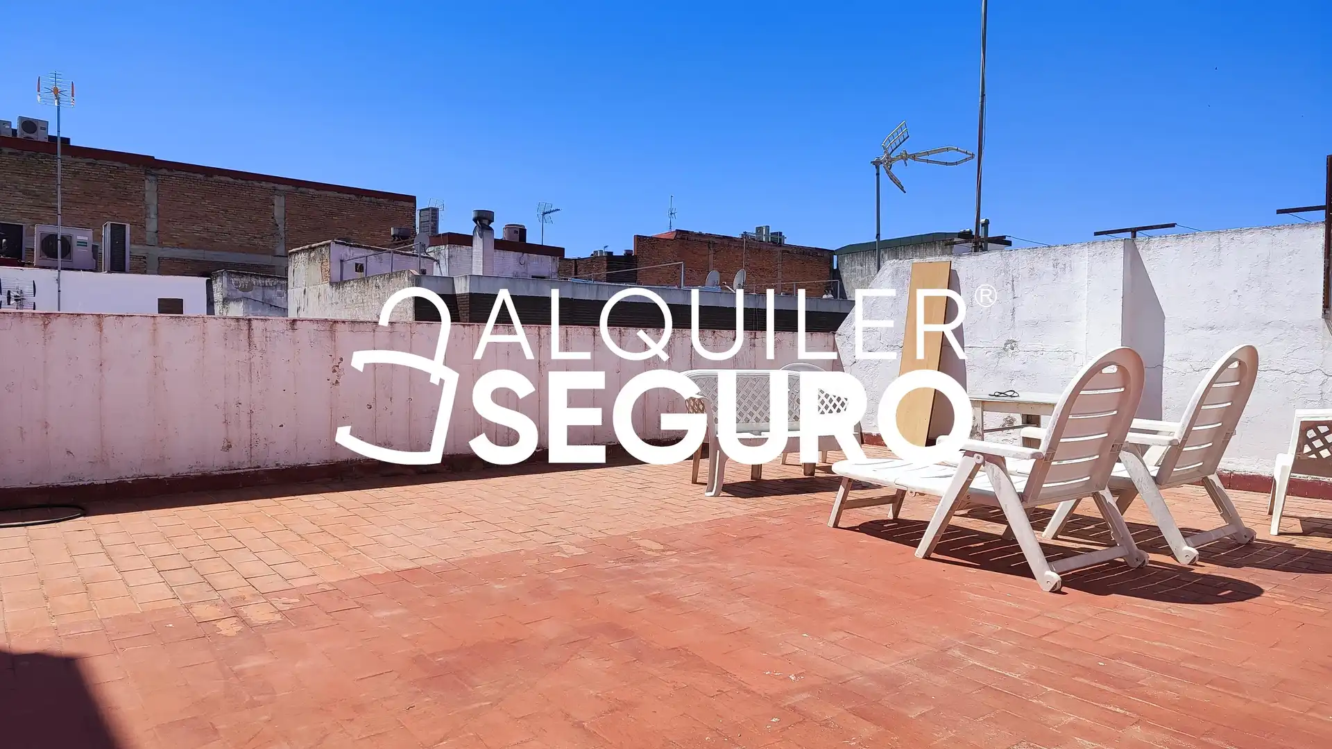 Terrace of Flat for rent in Córdoba  with Air Conditioner, Terrace and Furnished