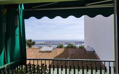 Exterior view of Flat for sale in Blanes  with Air Conditioner, Heating and Balcony