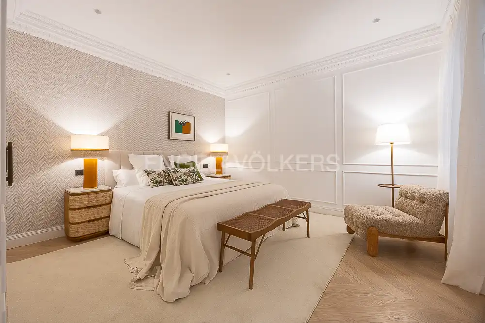 Bedroom of Flat for sale in Madrid  with Heating and Terrace