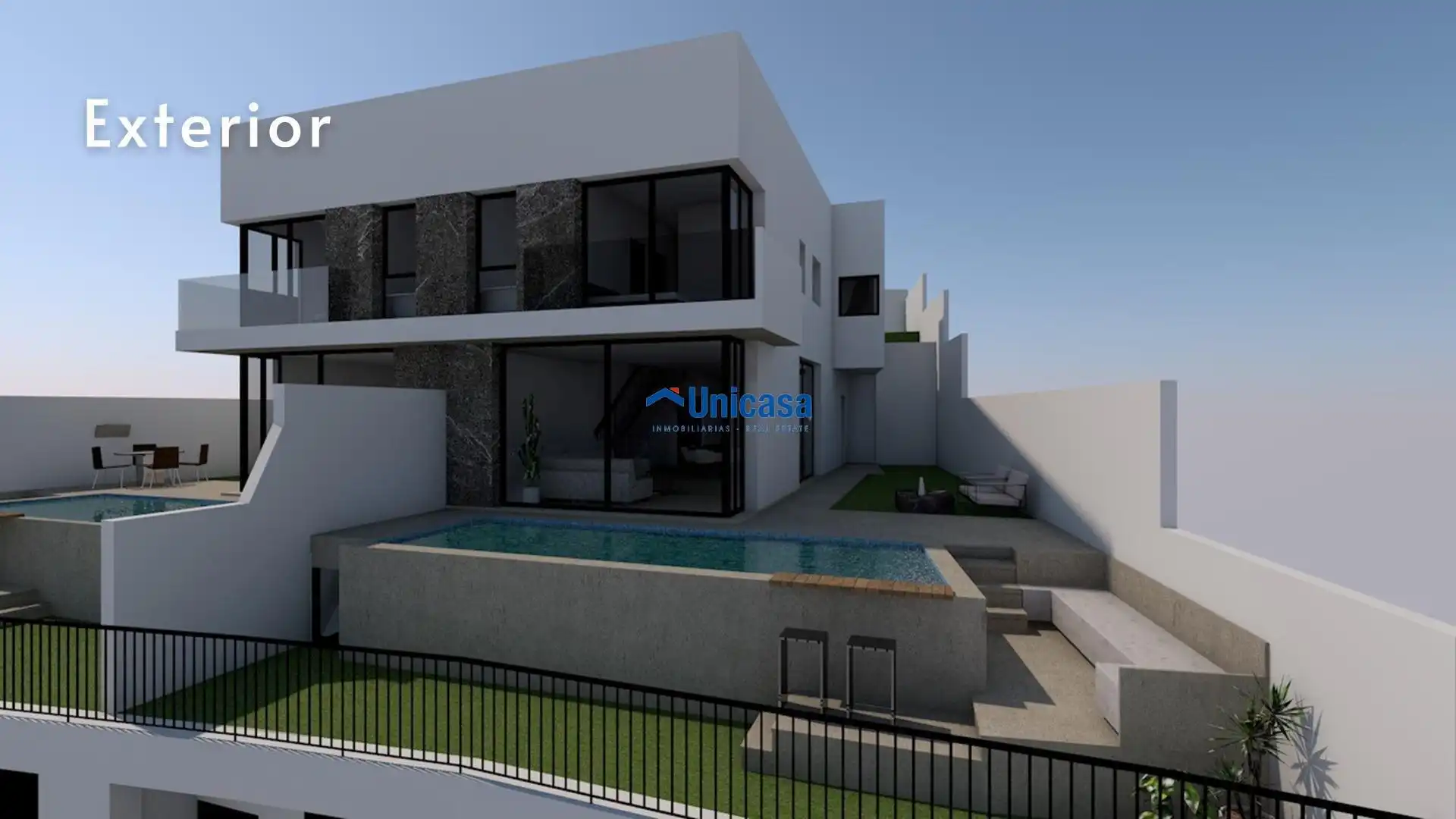 Exterior view of Detached homes for sale in Málaga  with Air Conditioner, Heating and Terrace