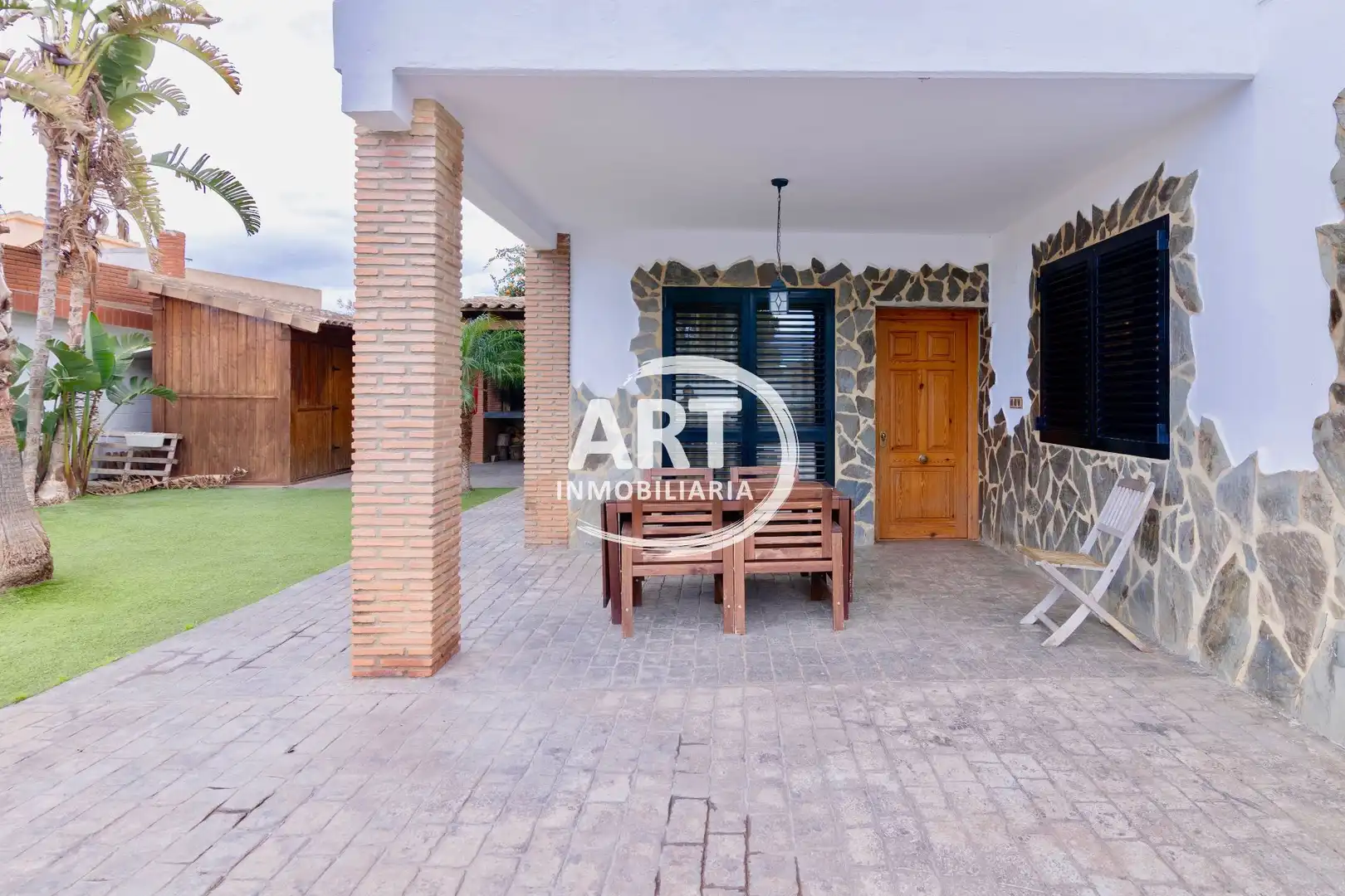 Garden of Houses for sale in L'Eliana  with Air Conditioner, Heating and Terrace