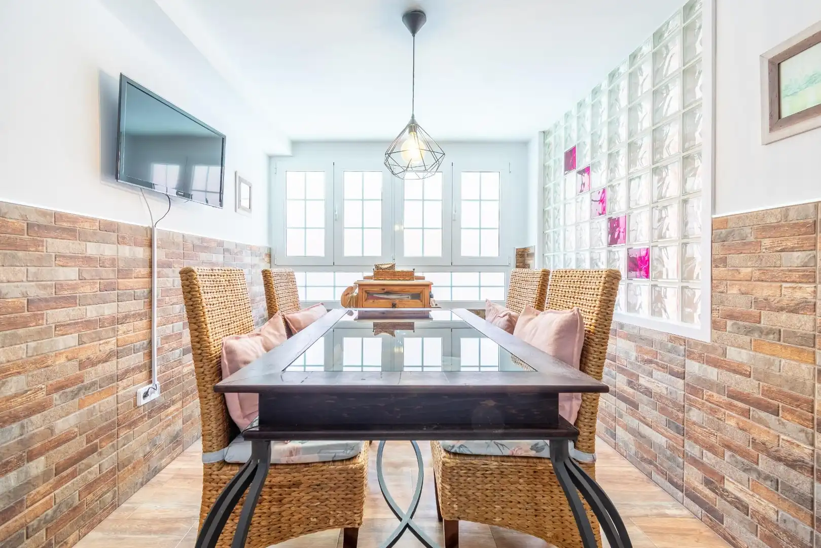 Comedor de Casa adosada en venta en Almería con Aire acondicionado, Calefacción y Terraza