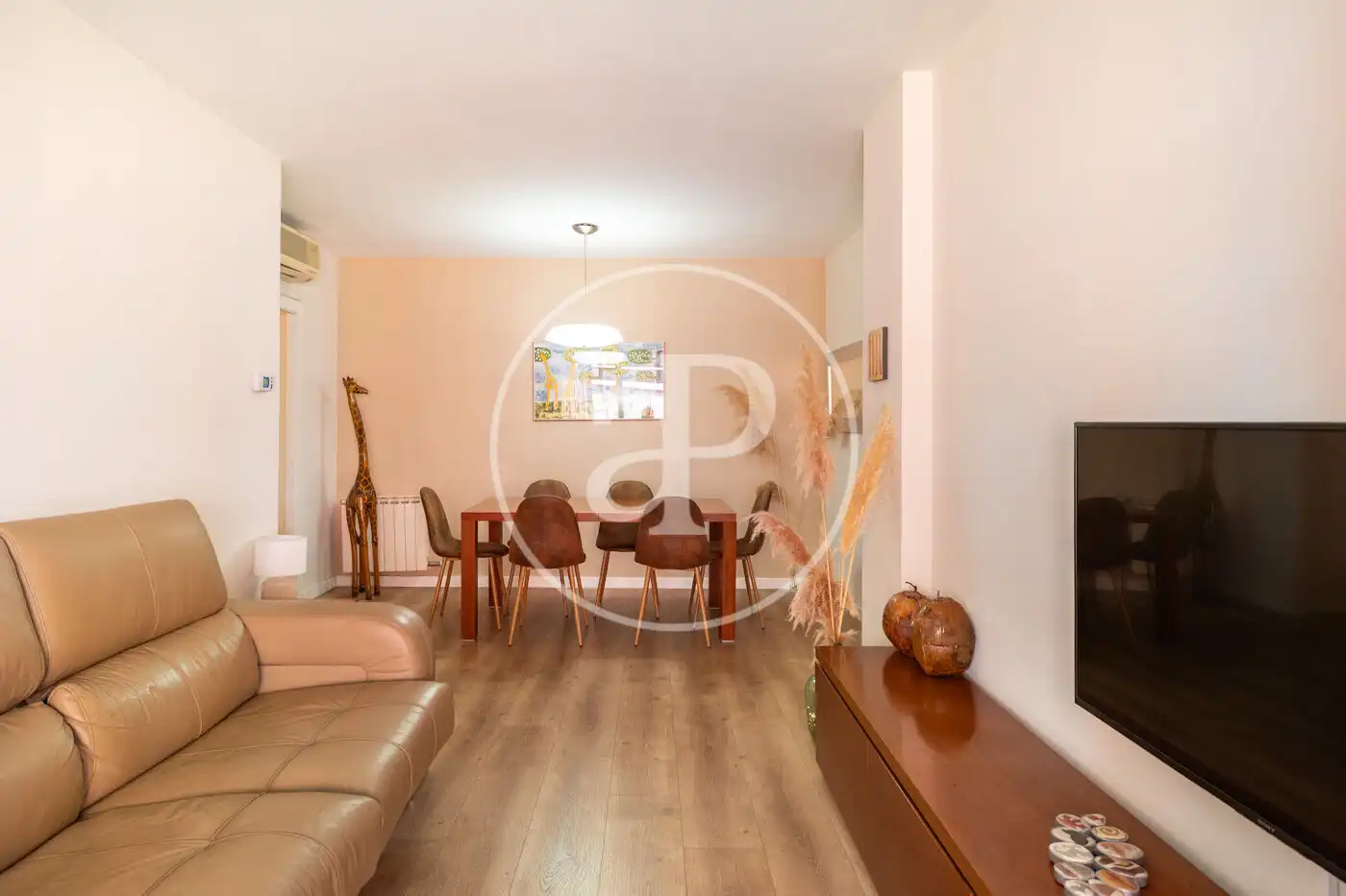 Sala de estar de Piso en venta en Barcelona con Aire acondicionado, Calefacción y Terraza