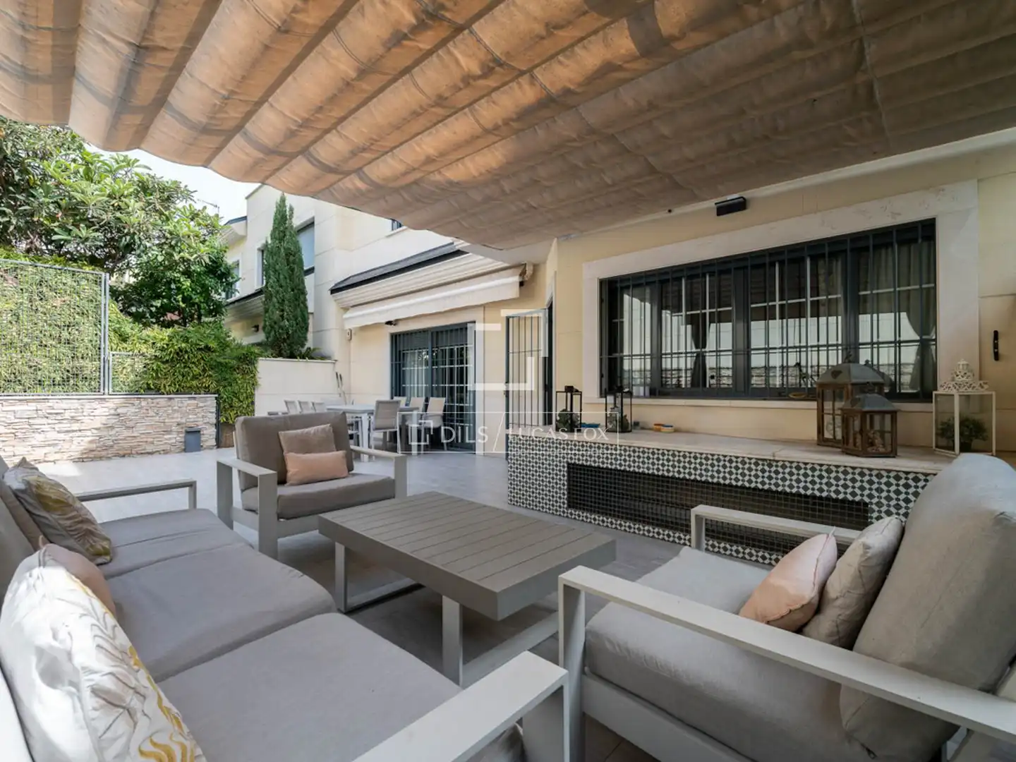 Terraza de Casa o chalet en venta en Madrid con Aire acondicionado, Calefacción y Jardín privado