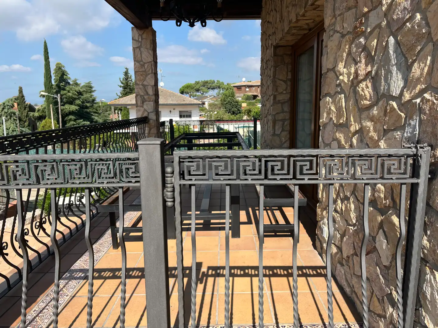 Terrassa de Casa o xalet en venda en Vilanova del Vallès amb Aire condicionat, Calefacció i Jardí privat