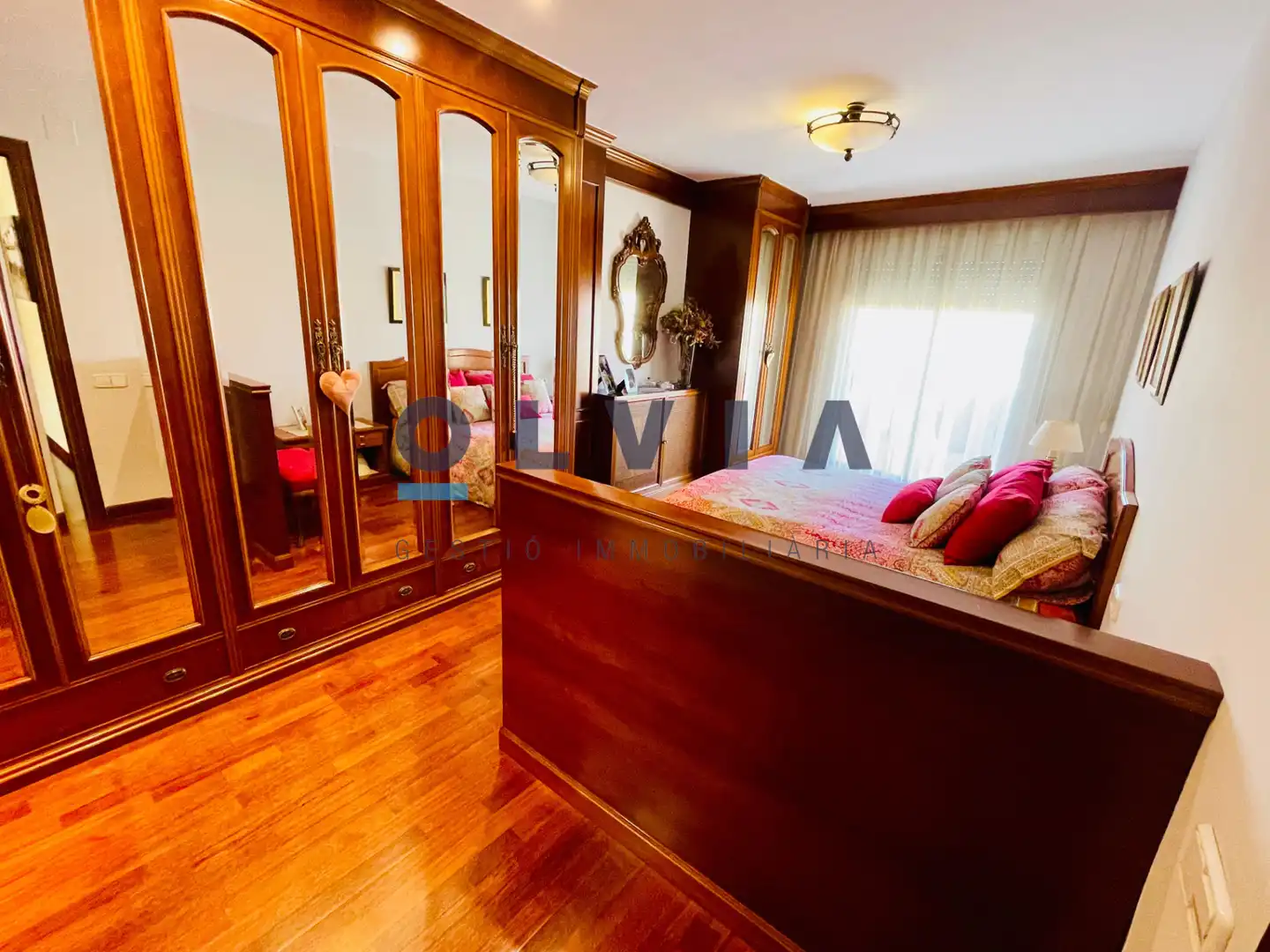 Bedroom of Duplexes for sale in Terrassa  with Air Conditioner, Heating and Parquet flooring