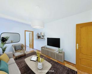 Living room of Flat to rent in  Madrid Capital  with Oven and Pets allowed