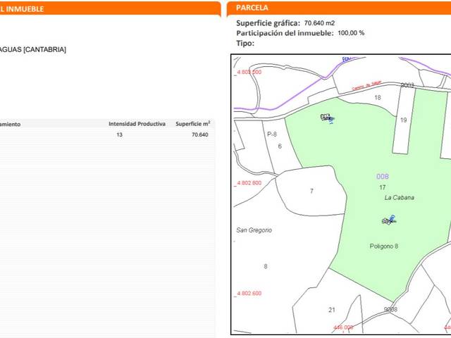Terreno en Venta en Barrio la Brena, 181 en Entrambasaguas