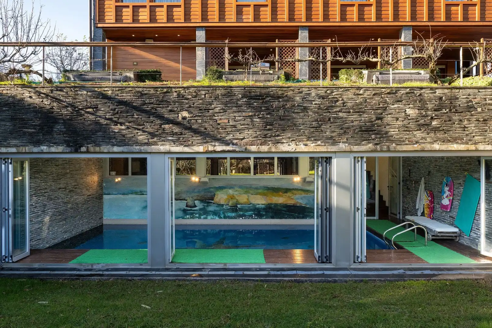 Piscina de Casa o chalet en venta en Olaberria con Calefacción, Jardín privado y Terraza