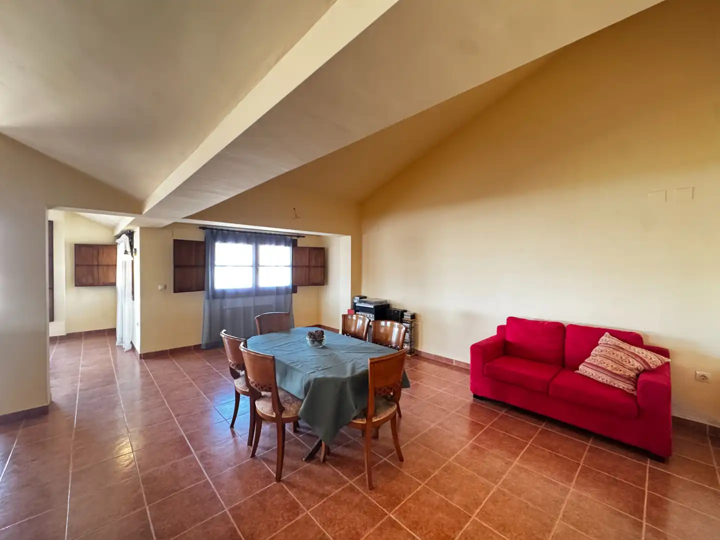 Wohnzimmer von Einfamilien-Reihenhaus zum Verkauf in Canet d'En Berenguer mit Klimaanlage, Heizung und Terrasse