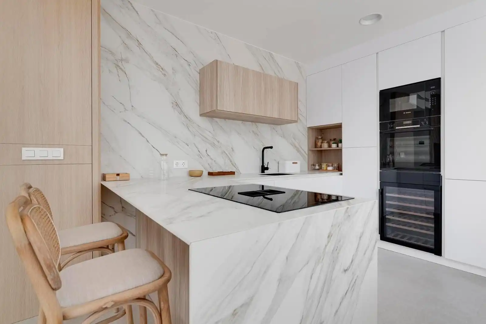 Cocina de Casa o chalet en venta en Rojales con Jardín privado, Terraza y Piscina