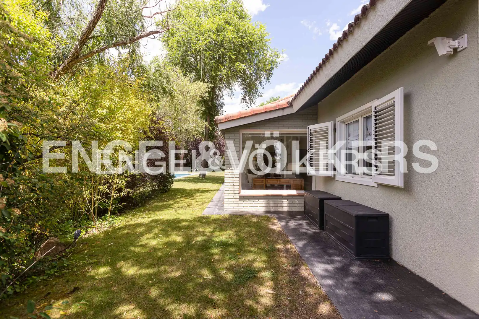 Exterior view of Houses for rent in Boadilla del Monte  with Air Conditioner, Heating and Private garden