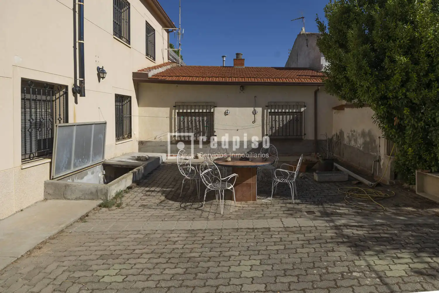 Terraza de Casa o chalet en venta en Noblejas con Calefacción, Jardín privado y Trastero