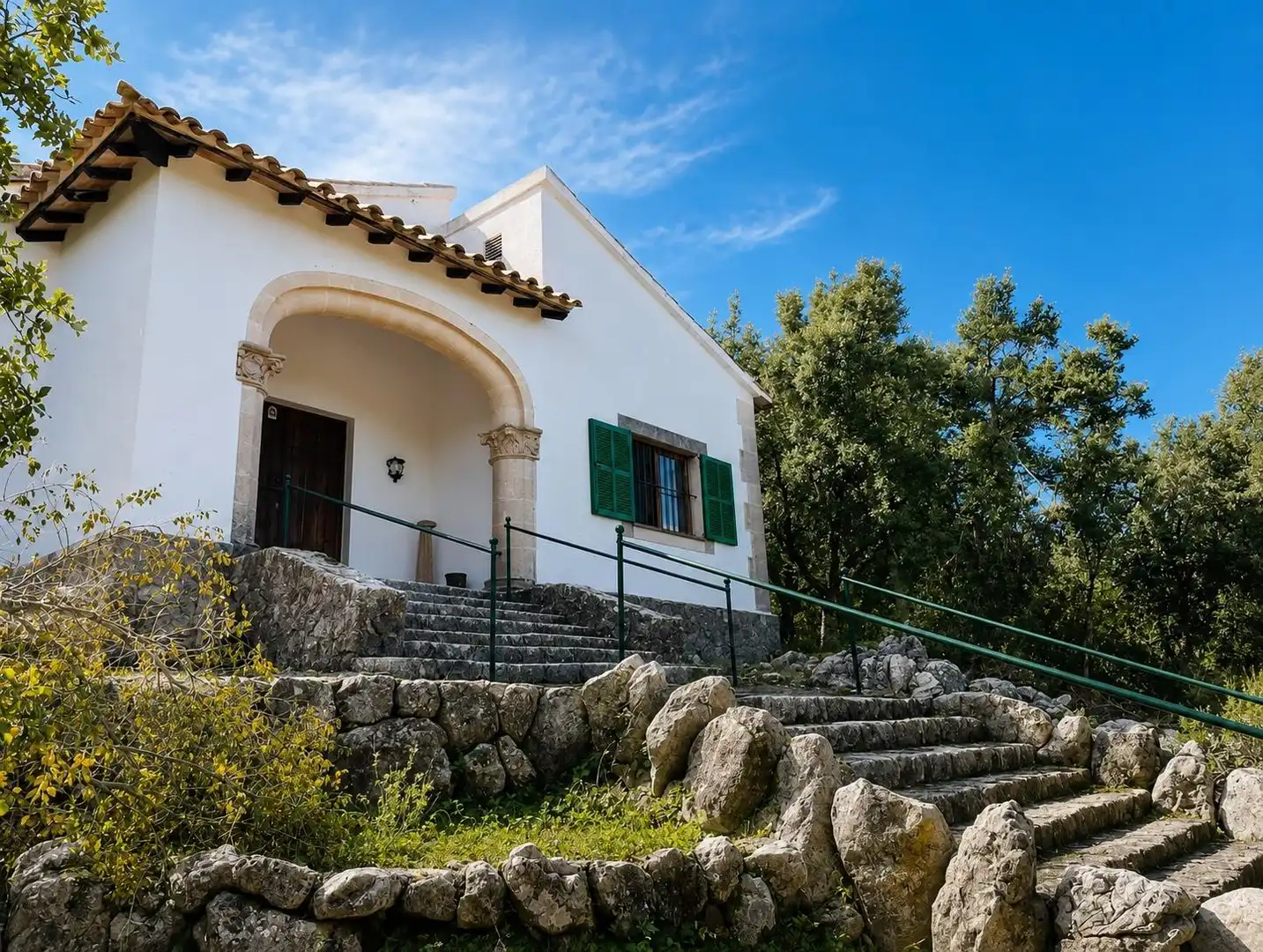 Exterior view of Country homes for sale in Escorca  with Private garden and Terrace