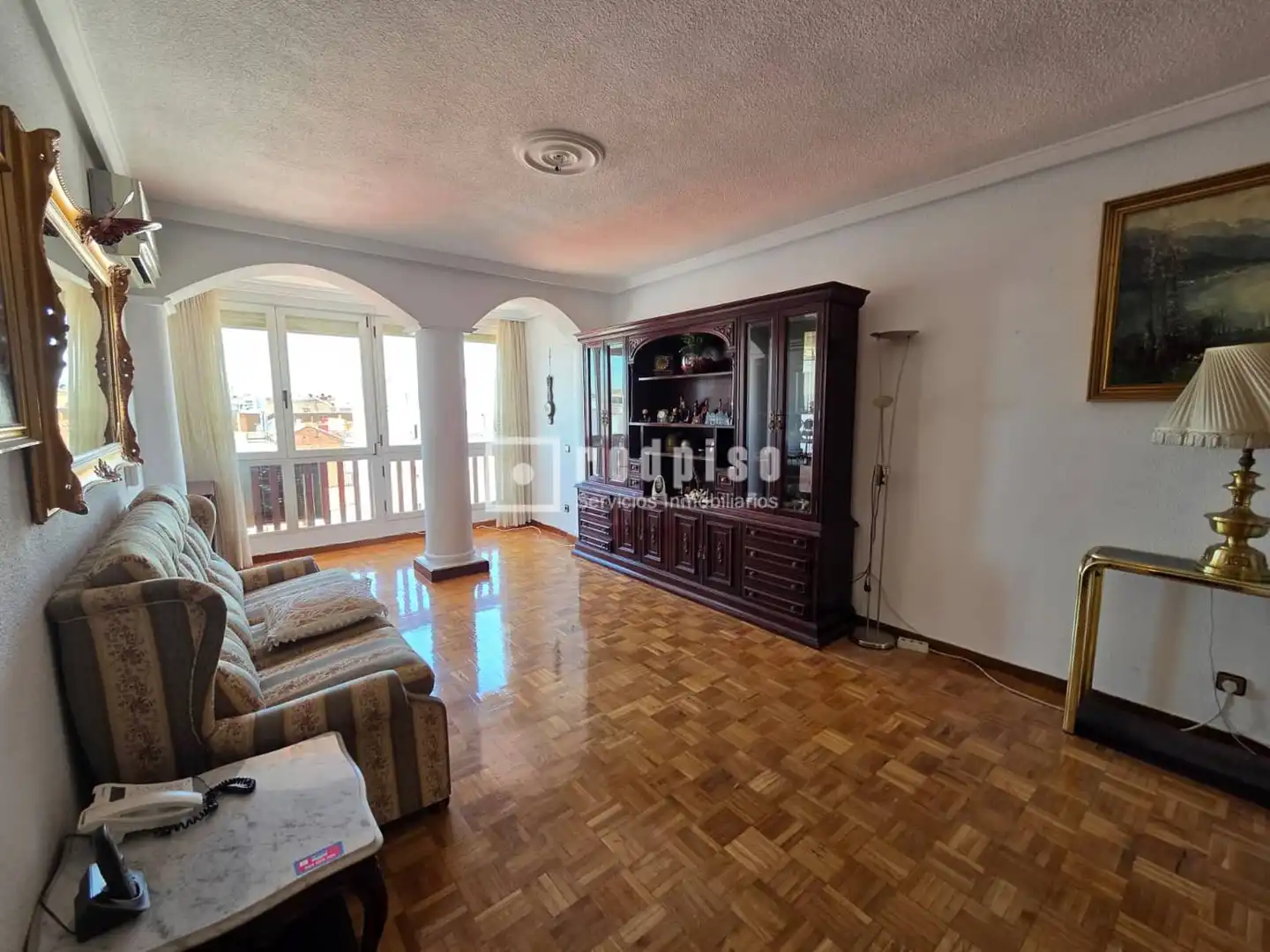 Sala de estar de Piso en venta en Madrid con Aire acondicionado, Calefacción y Parquet