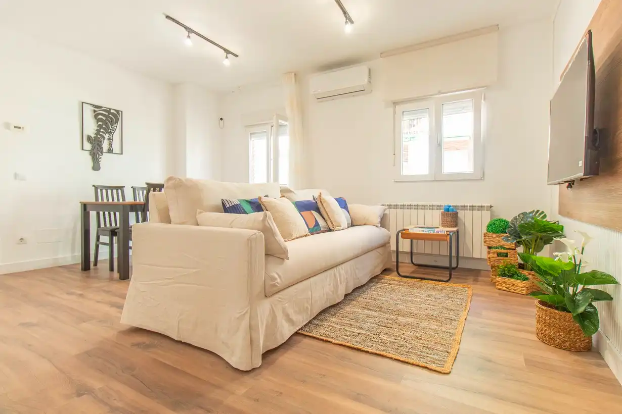 Sala de estar de Piso en venta en Madrid con Aire acondicionado, Calefacción y Terraza