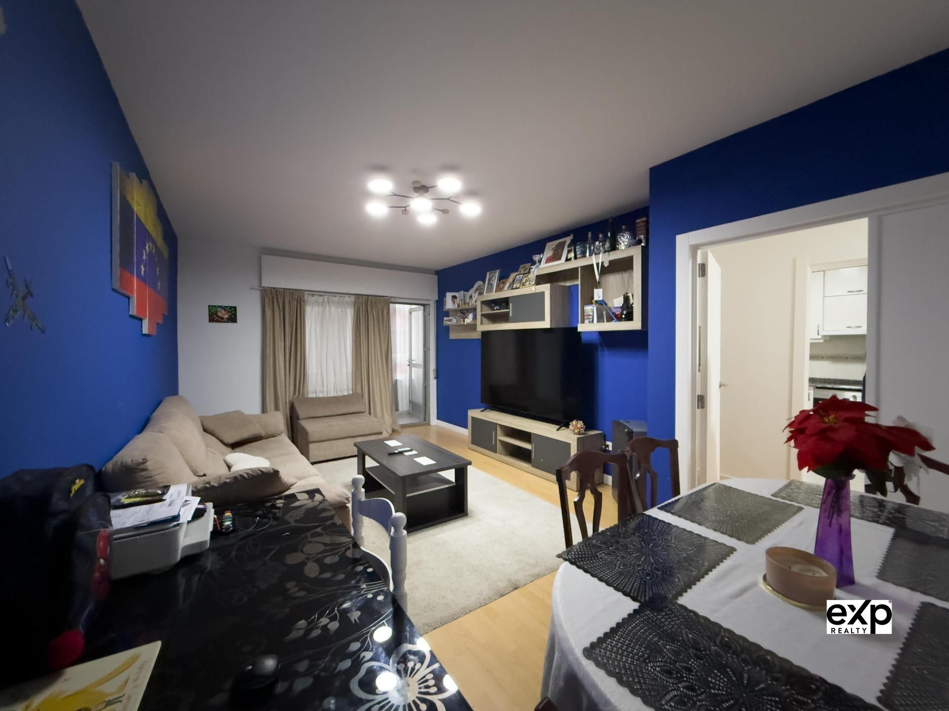 Living room of Flat for sale in Padrón  with Heating, Terrace and Balcony