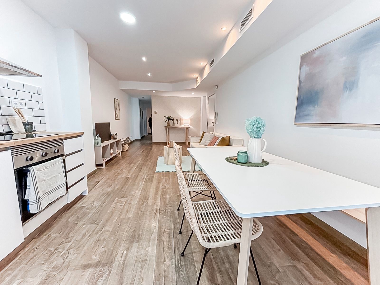 Menjador de Pis en venda en Sagunto / Sagunt amb Aire condicionat, Calefacció i Parquet