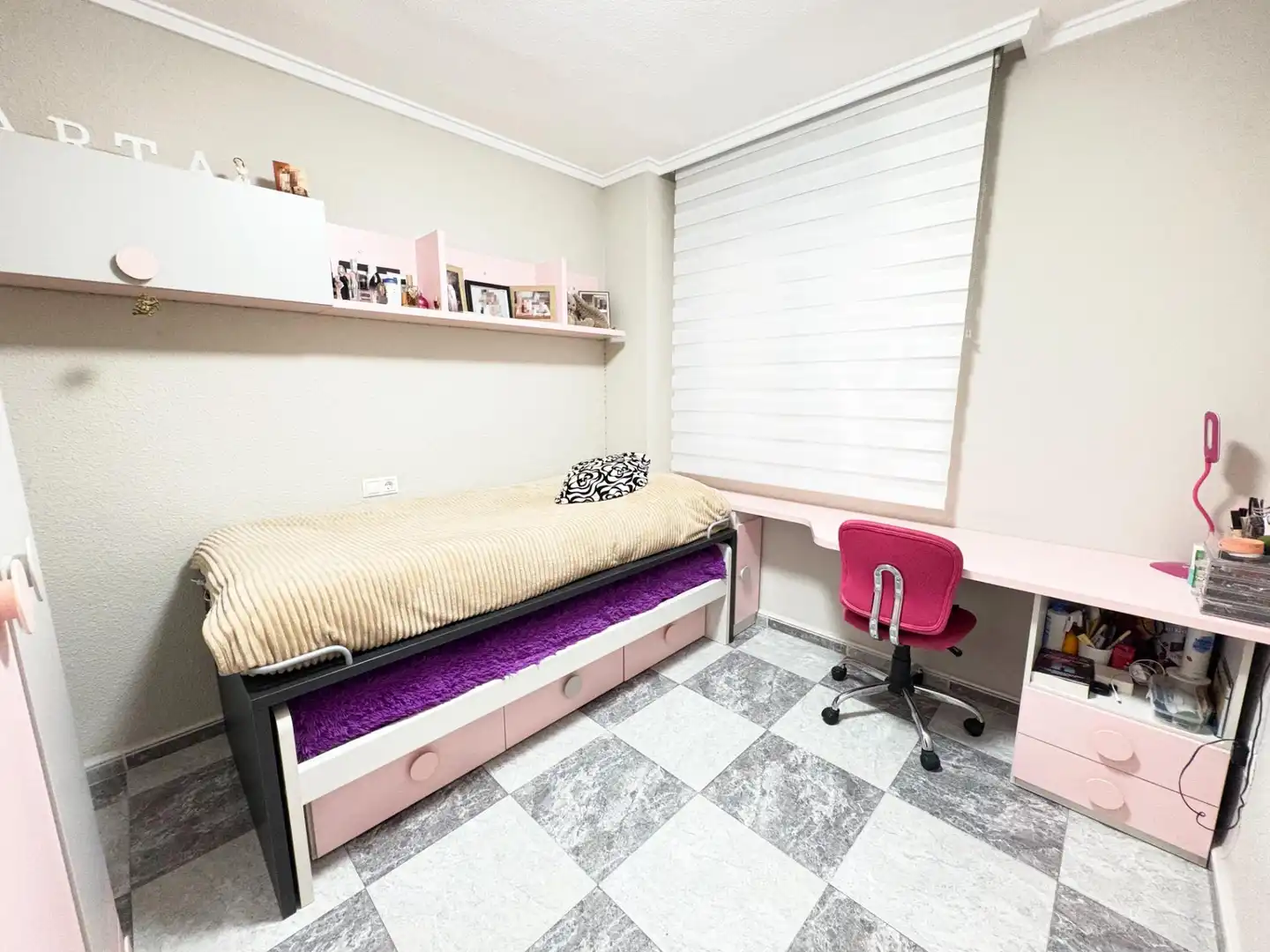 Bedroom of Apartments for sale in Almoradí  with Air Conditioner, Furnished and Balcony