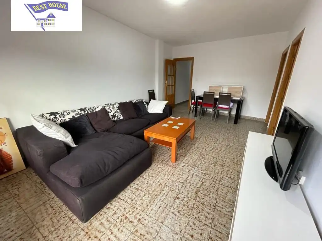 Living room of Flat for share in Albacete  with Heating and Balcony