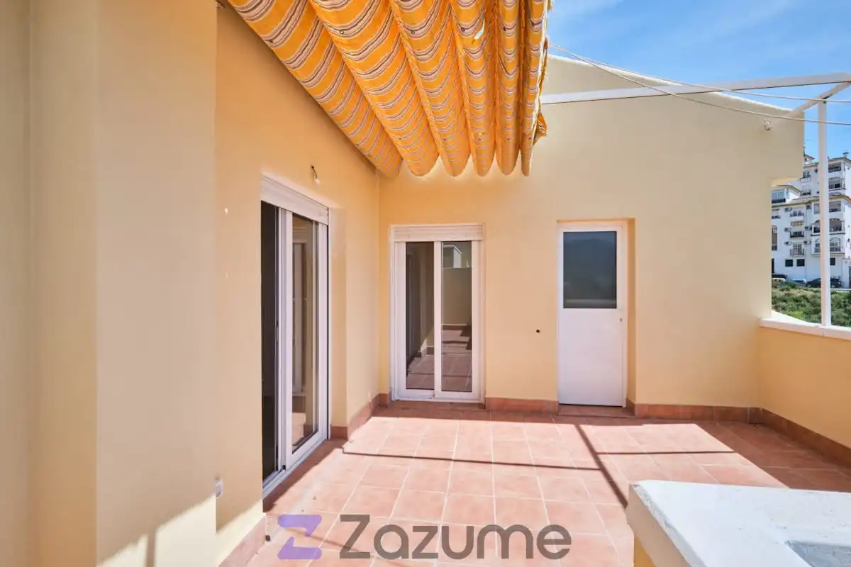 Balcony of Flat for rent in Cenes de la Vega  with Air Conditioner, Heating and Private garden