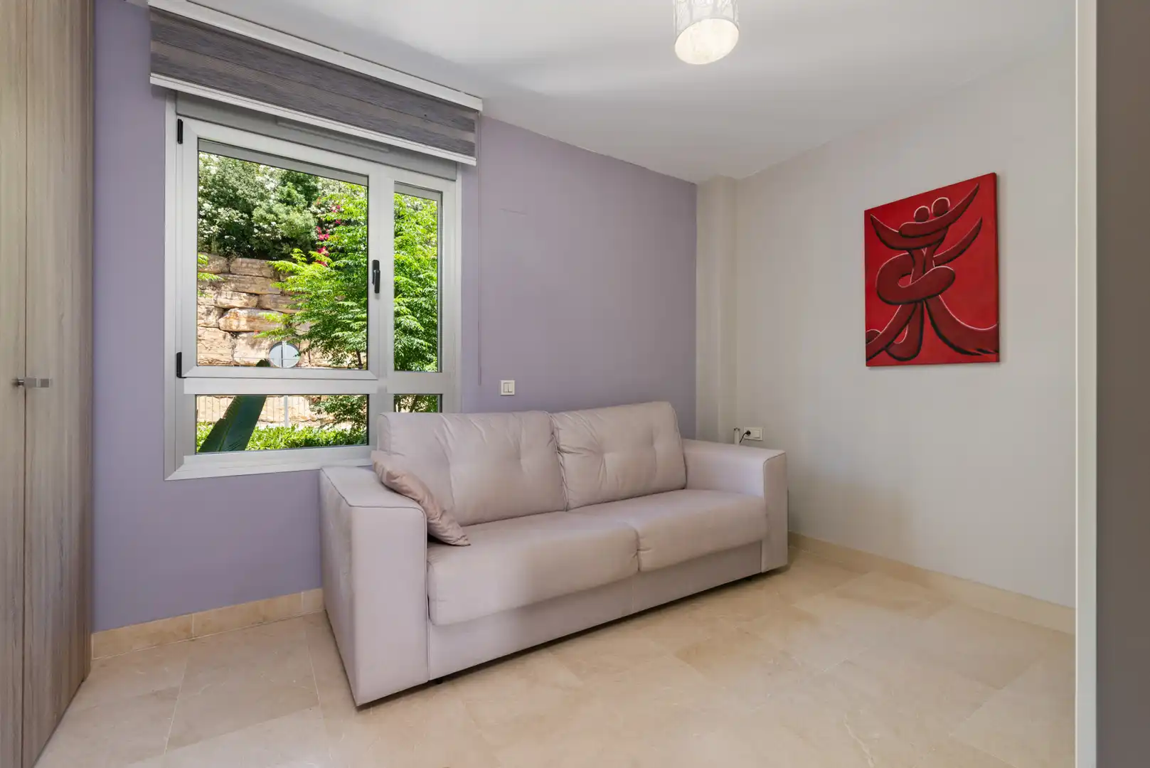 Sala de estar de Apartamento en venta en Benahavís con Aire acondicionado, Terraza y Piscina