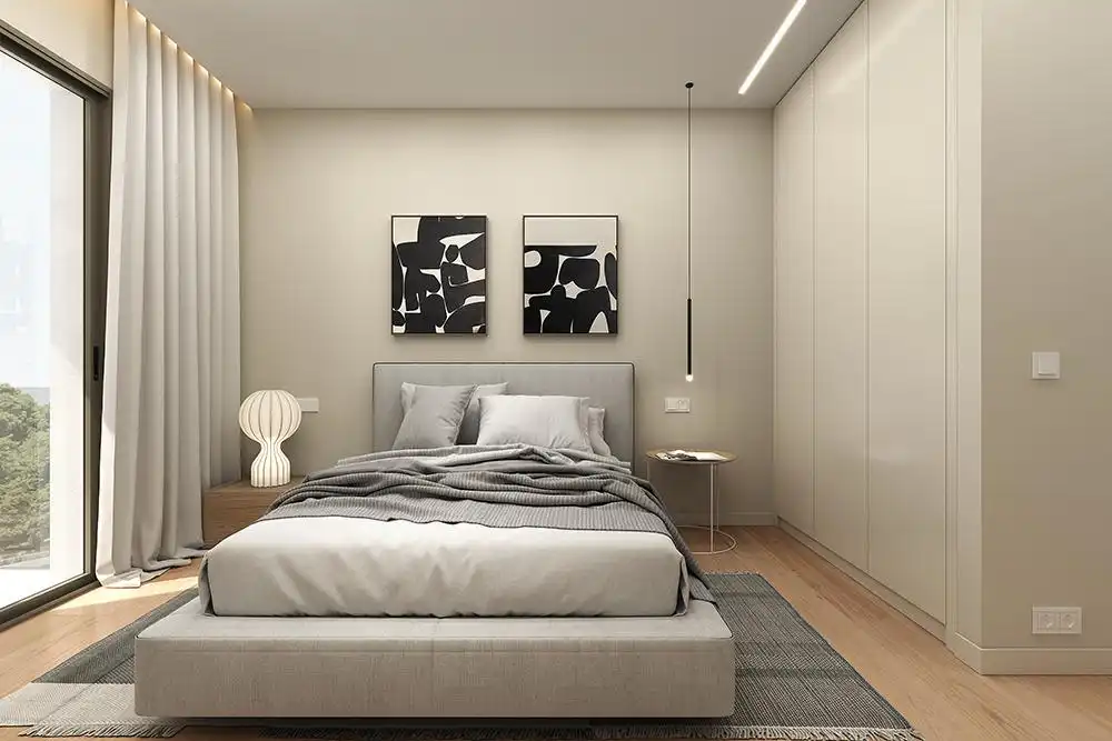 Bedroom of Flat for sale in Castelldefels  with Air Conditioner and Terrace