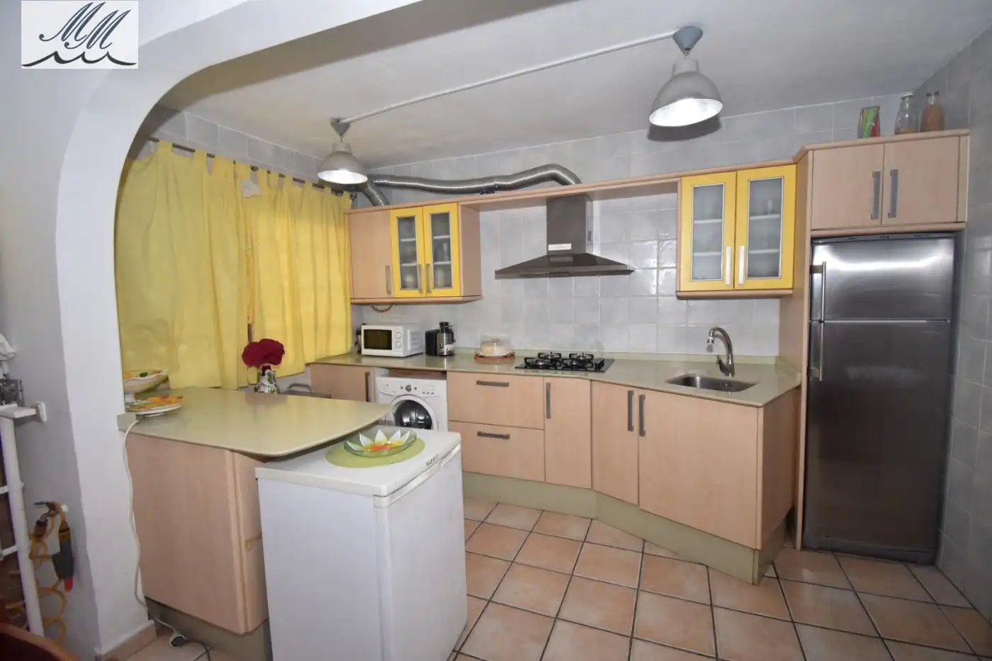 Cocina de Casa adosada en venta en Cartagena con Aire acondicionado, Terraza y Amueblado
