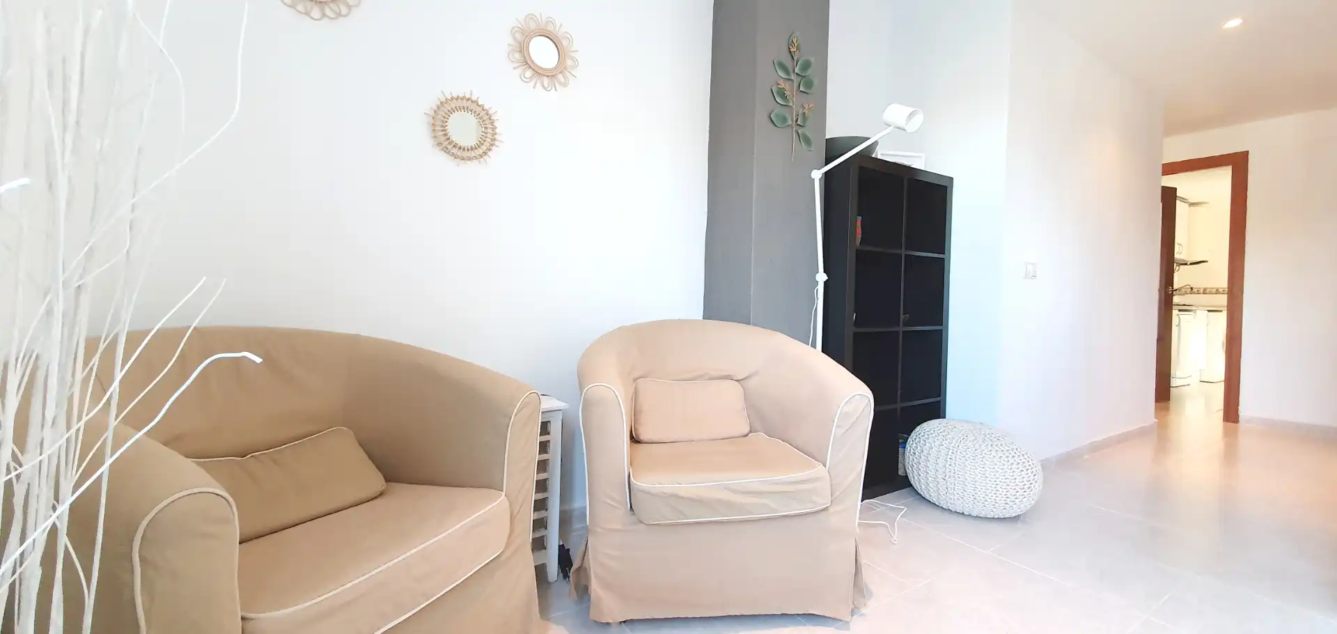 Living room of Apartments for rent in Dénia  with Air Conditioner, Heating and Terrace