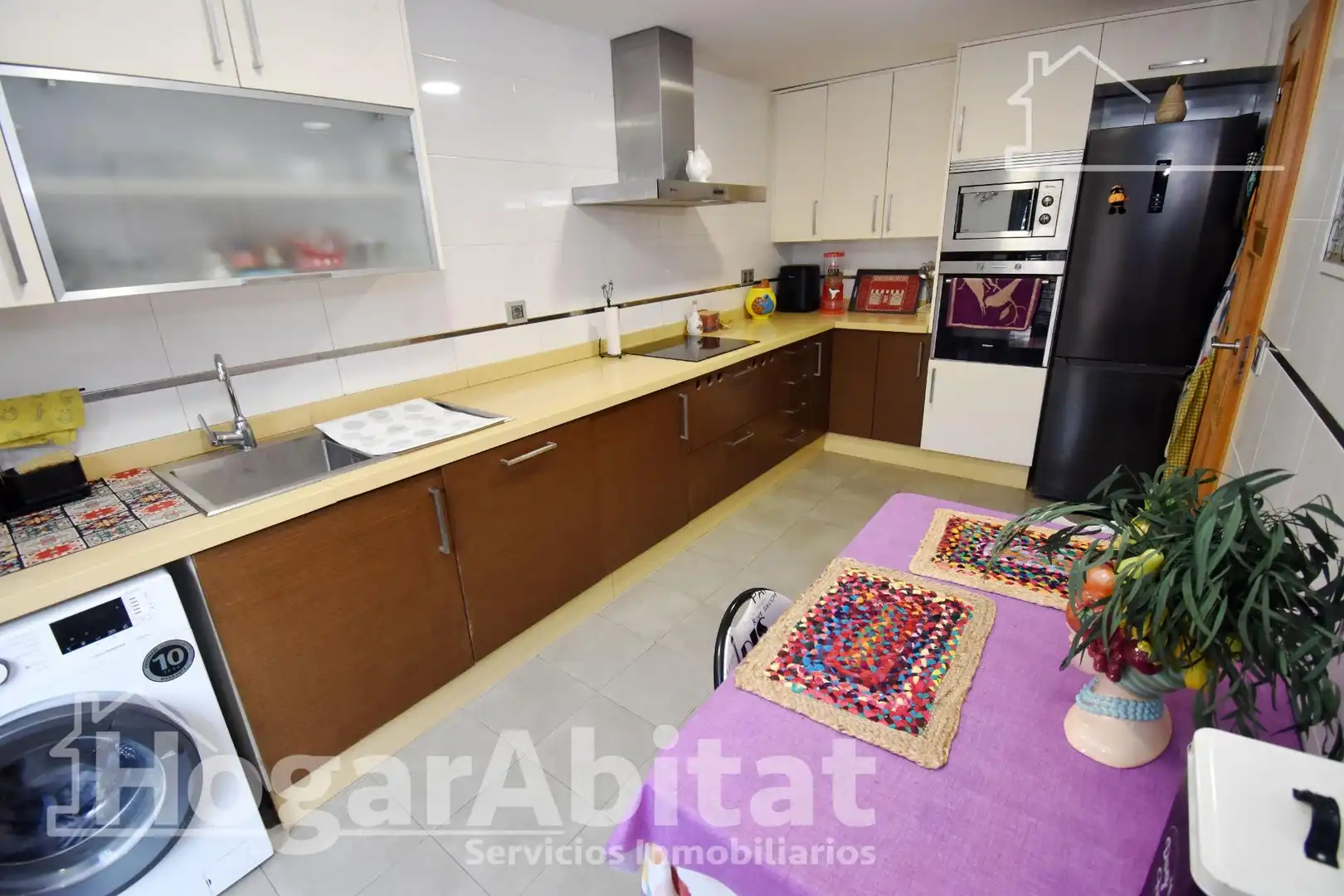Kitchen of Detached homes for sale in Castellón de la Plana / Castelló de la Plana  with Air Conditioner, Terrace and Balcony