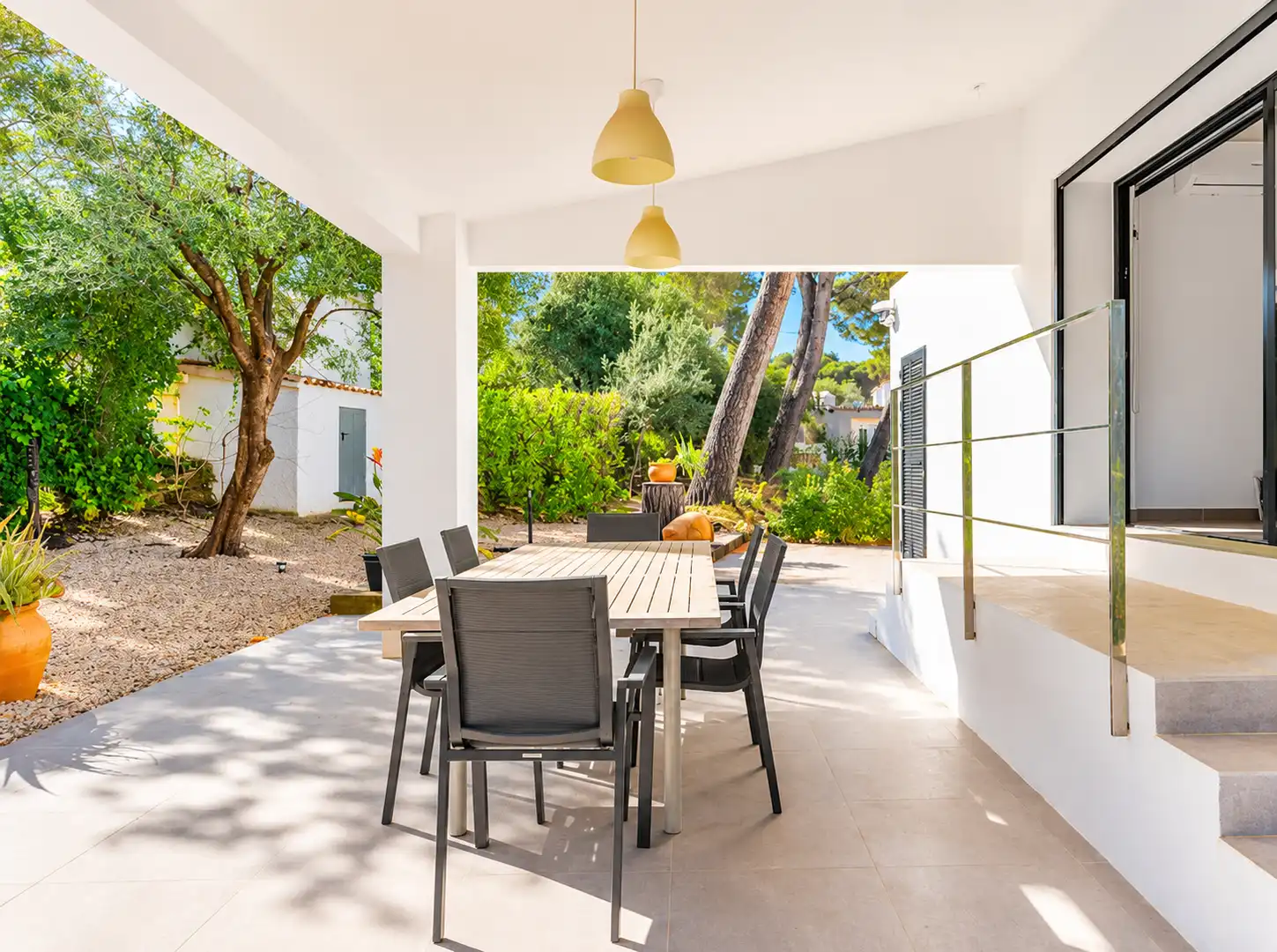 Terrace of Houses for sale in Jávea / Xàbia  with Air Conditioner, Heating and Private garden