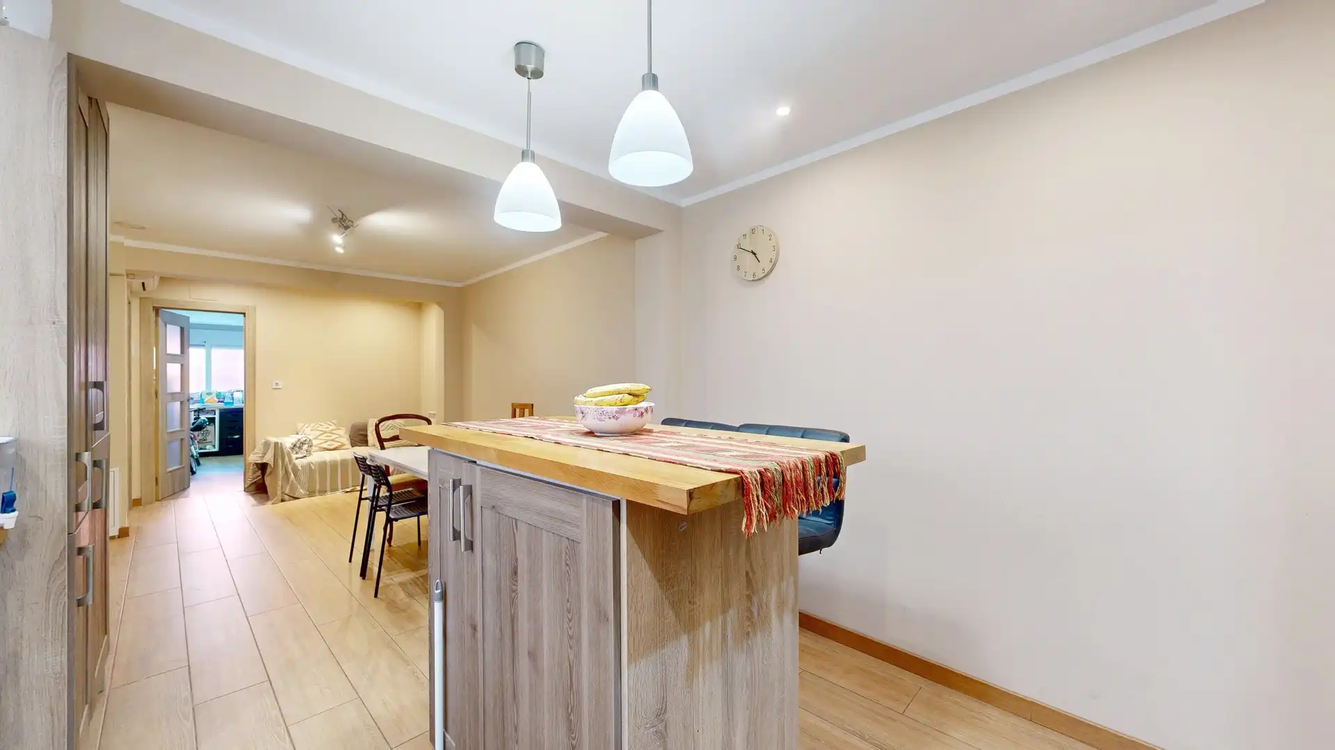 Kitchen of Flat for sale in Torrent  with Air Conditioner, Private garden and Balcony