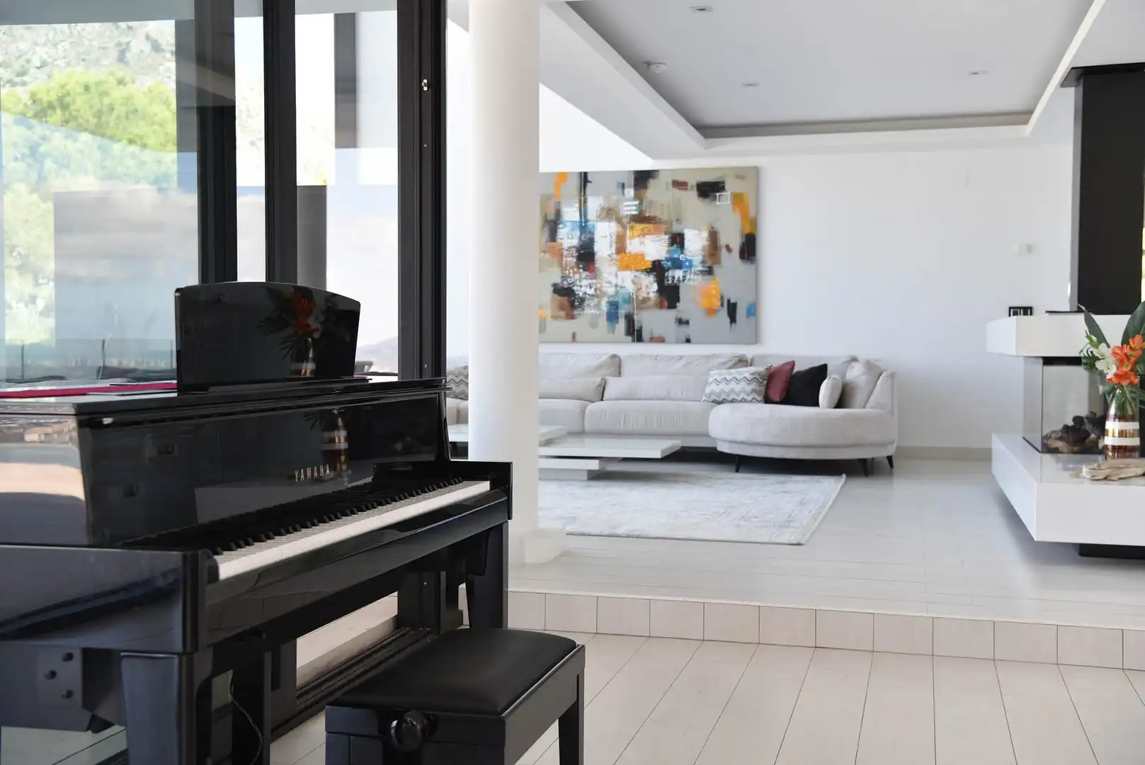 Sala de estar de Casa o chalet en venta en Altea