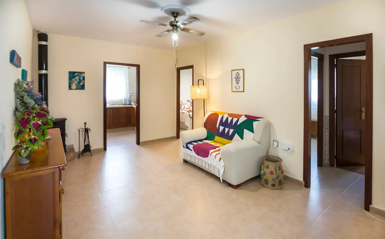 Sala de estar de Casa o chalet de alquiler en Chiclana de la Frontera con Piscina y Amueblado