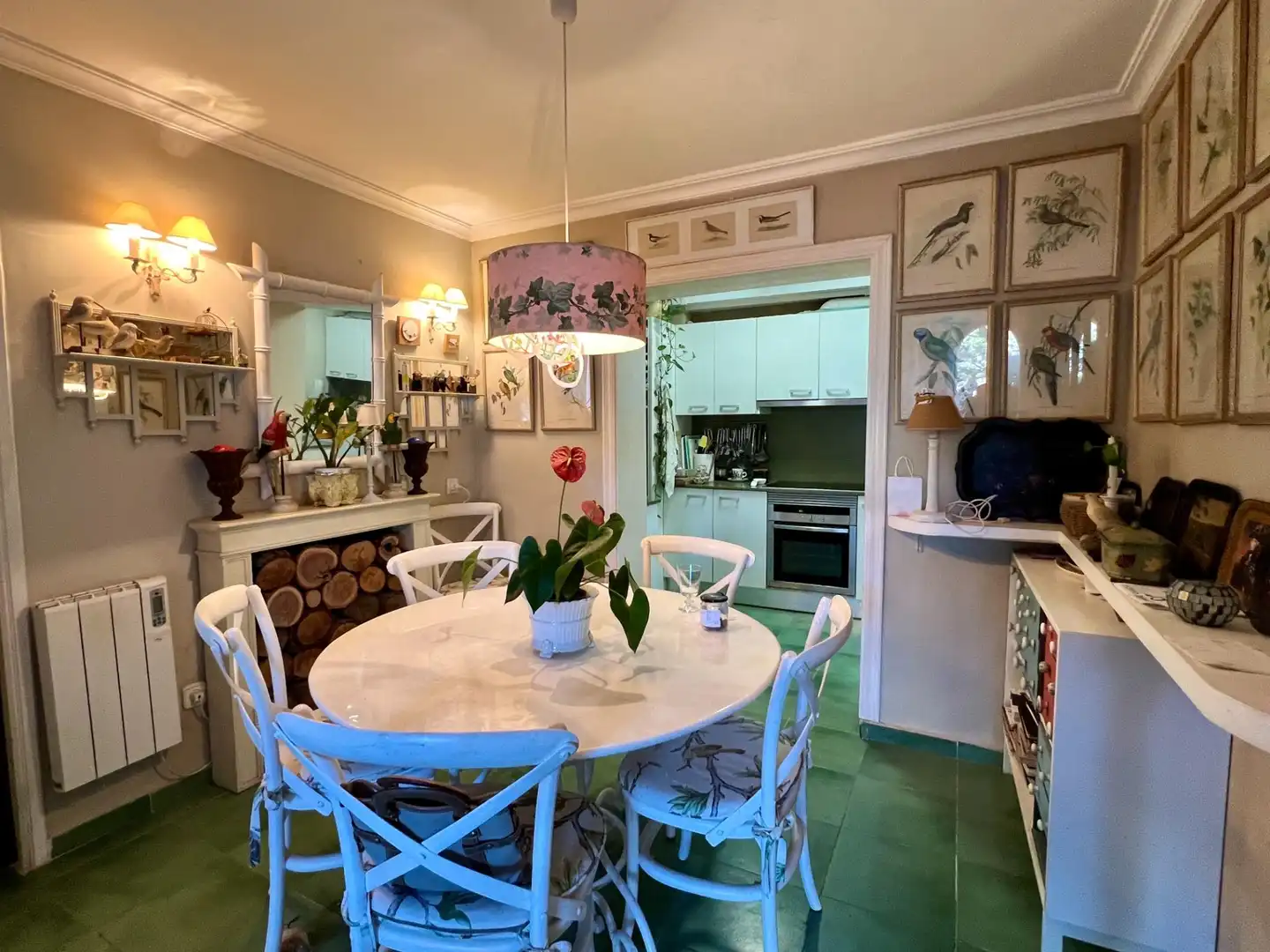 Dining room of Houses for sale in Pollença  with Air Conditioner, Private garden and Terrace