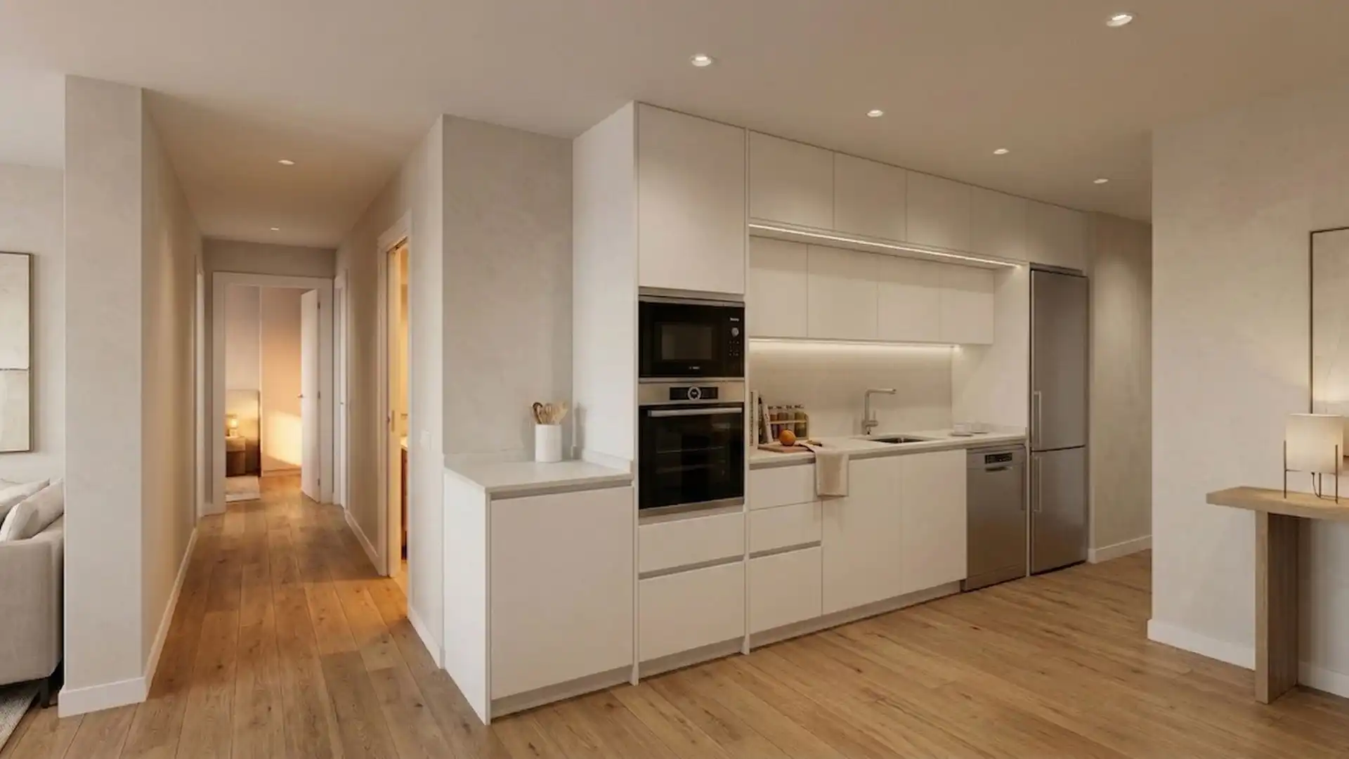 Kitchen of Flat for sale in San Martín del Rey Aurelio  with Heating and Swimming Pool