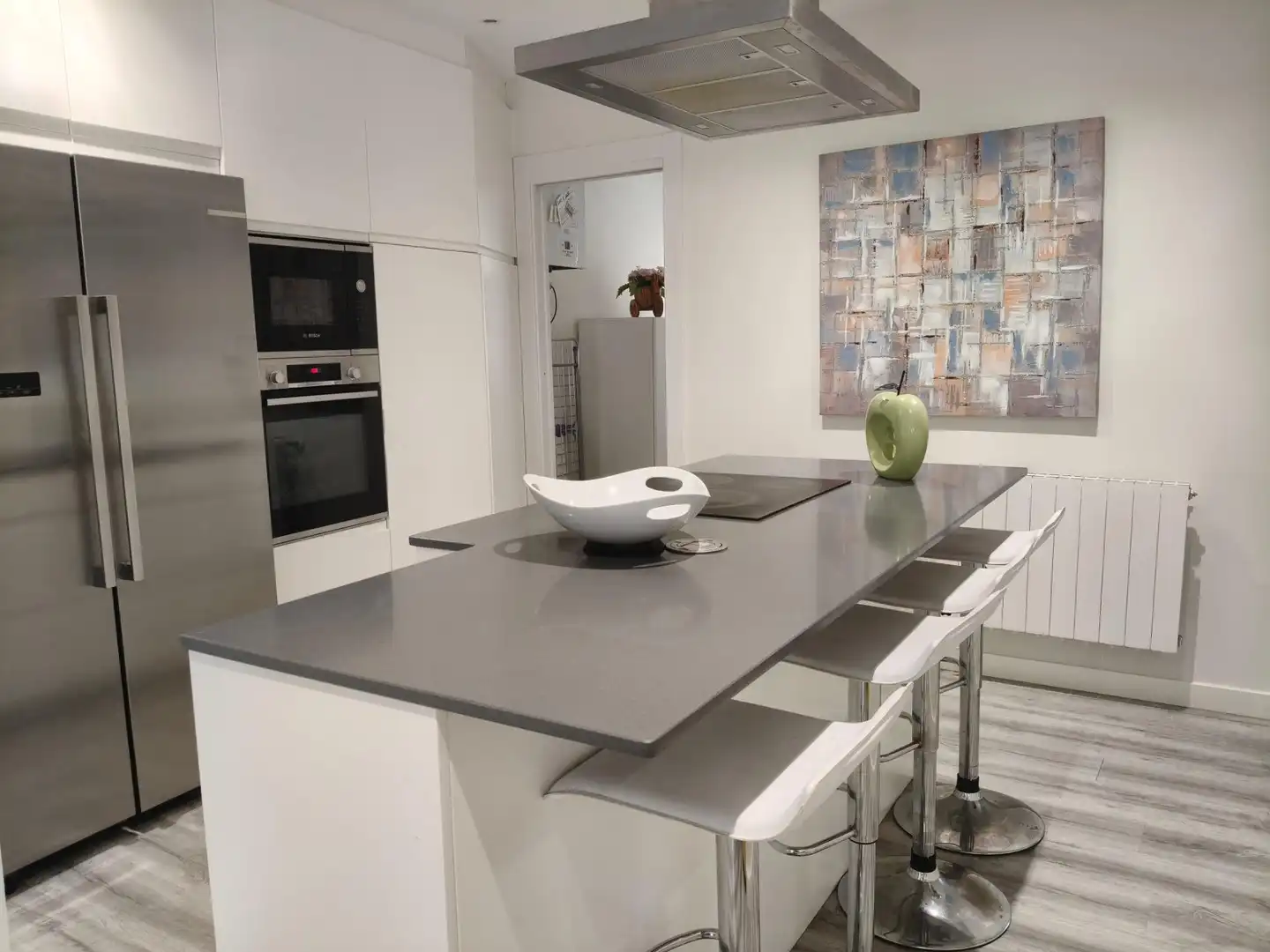 Kitchen of Flat for rent in Cartes  with Heating and Furnished