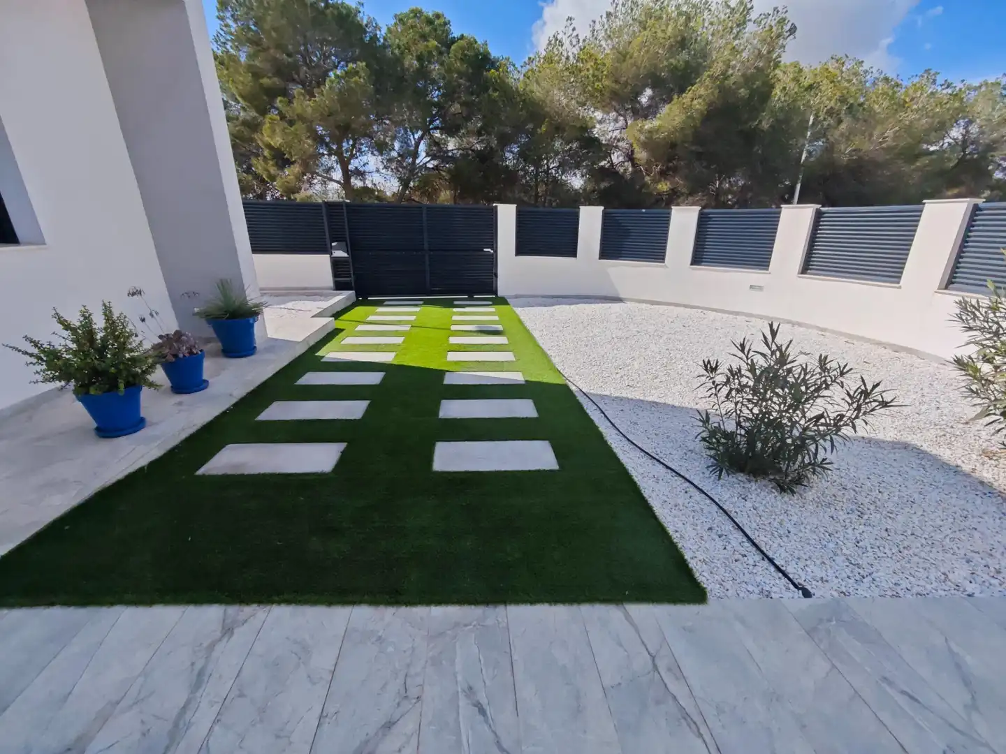 Jardín de Casa o chalet en venta en Pilar de la Horadada con Calefacción, Jardín privado y Terraza