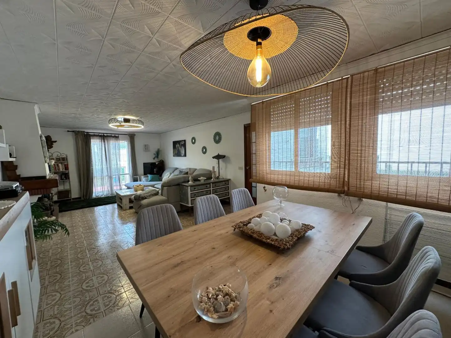 Dining room of Attic for sale in Benicasim / Benicàssim  with Air Conditioner and Terrace