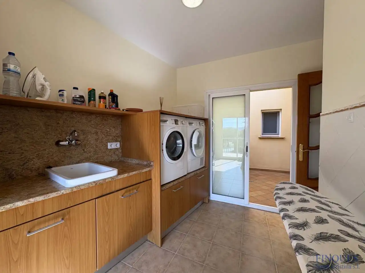 Cocina de Casa o chalet en venta en Santa Cristina d'Aro con Aire acondicionado, Calefacción y Jardín privado