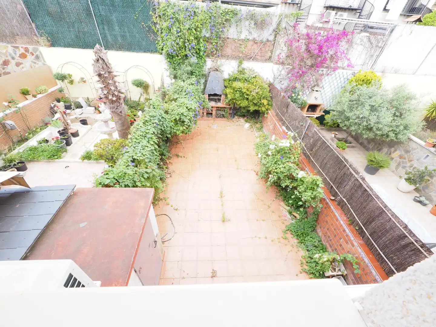 Jardín de Casa adosada en venta en Terrassa con Aire acondicionado y Parquet