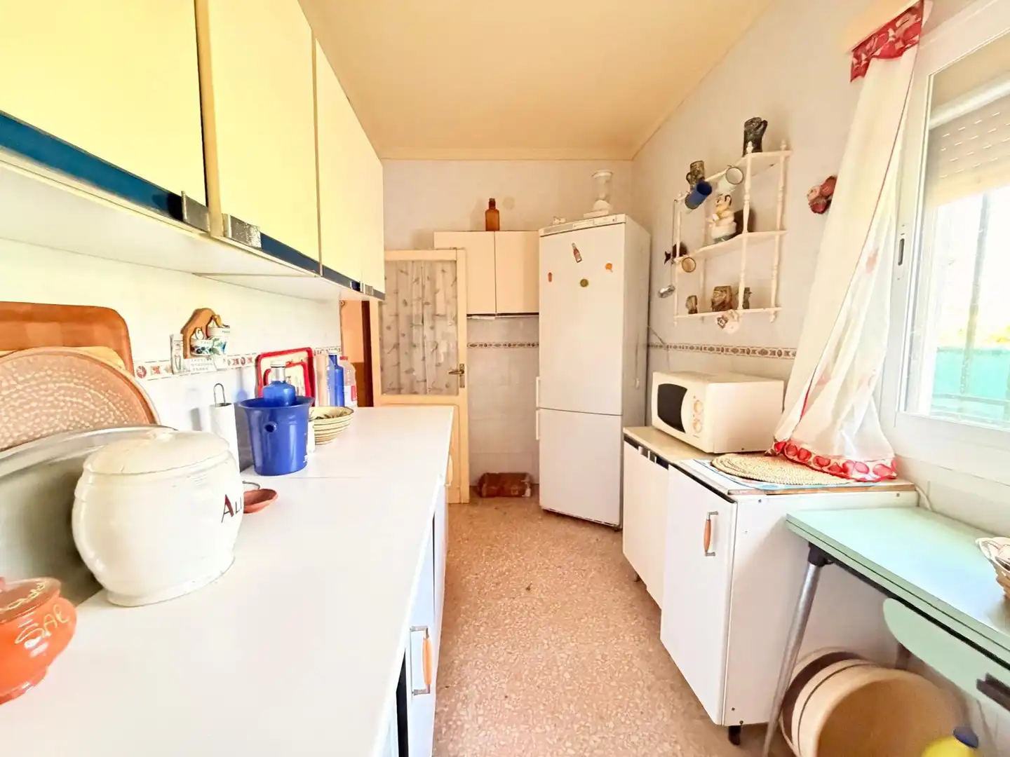 Cocina de Casa o chalet en venta en Valverde de Mérida con Jardín privado, Terraza y Trastero