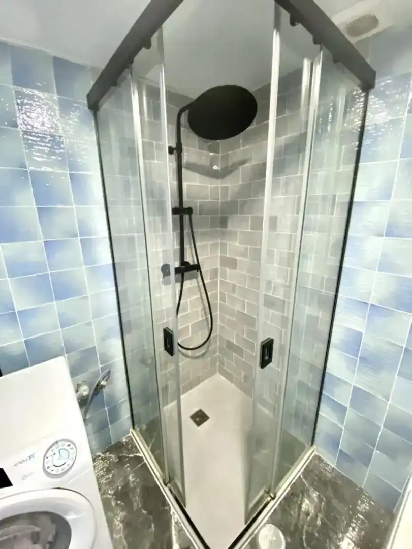 Bathroom of Flat for rent in Torrox  with Air Conditioner, Swimming Pool and Furnished