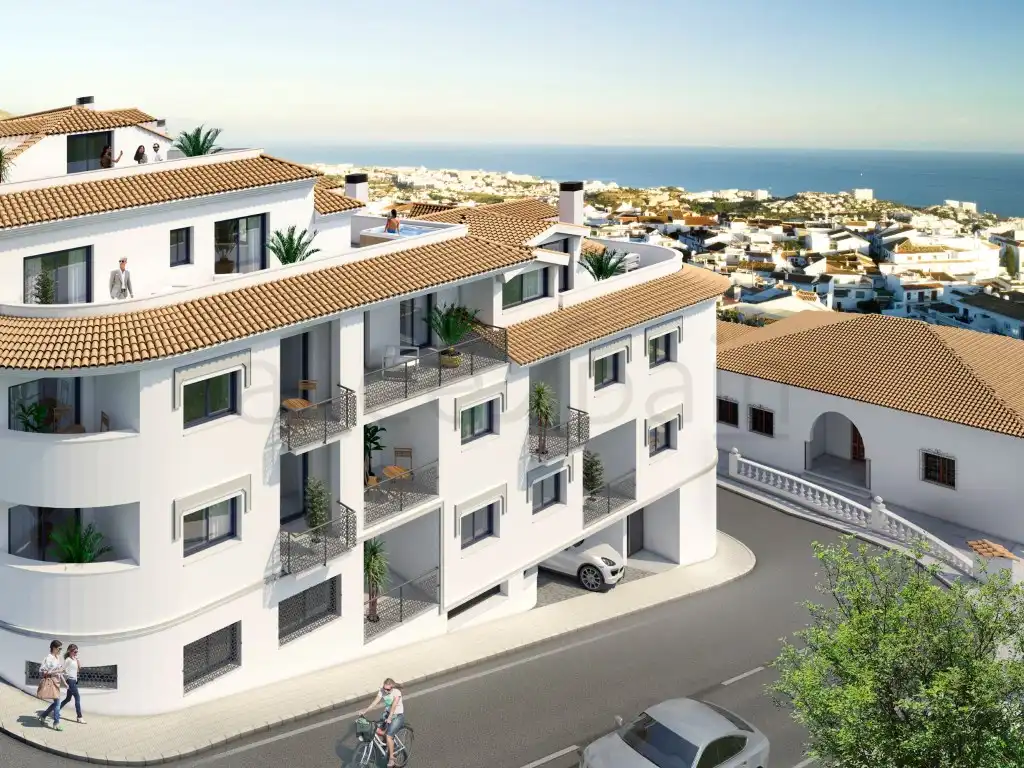 Vista exterior de Apartament de lloguer en Benalmádena