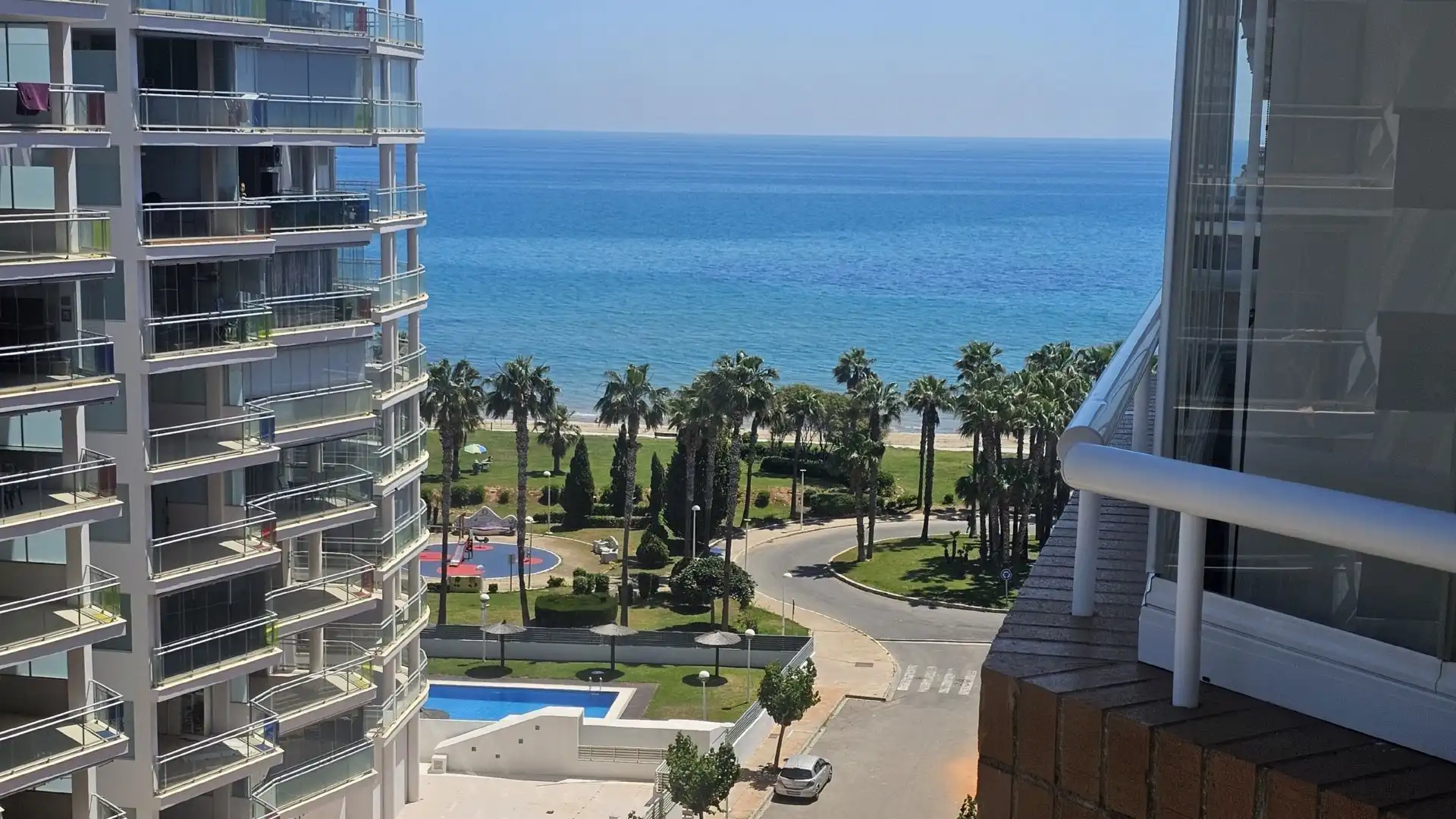 Vista exterior de Apartamento en venta en Oropesa del Mar / Orpesa con Aire acondicionado, Calefacción y Terraza
