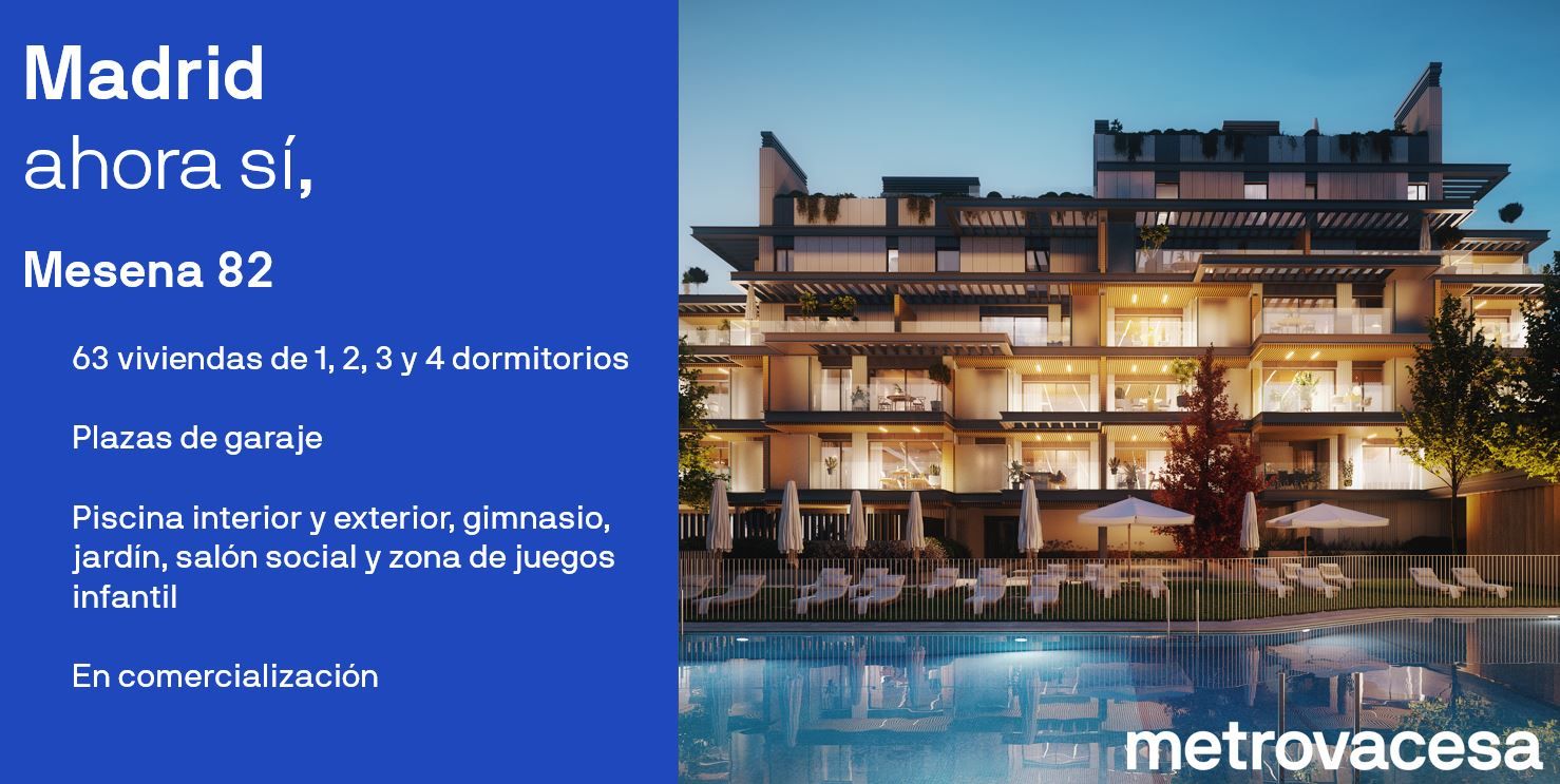 Vista exterior de Piso en venta en  Madrid Capital con Terraza, Trastero y Piscina